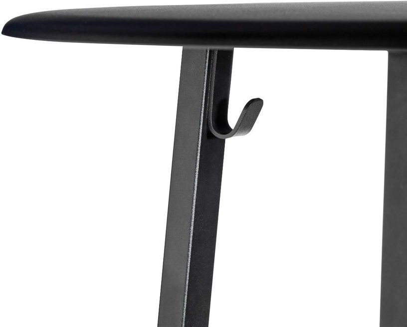 Table haute en aluminium rouge Revolver - HAY - The Cool Republic