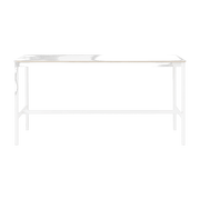 Table haute en contreplaqué stratifié blanche 85 x 190 x 95 cm Base - Muuto - The Cool Republic