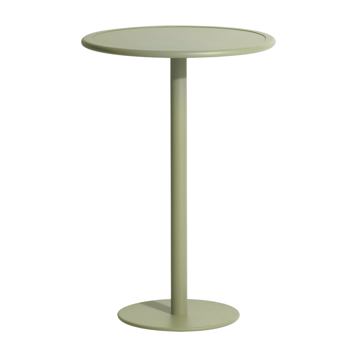Table haute ronde outdoor vert jade Week end - Petite friture - The Cool Republic