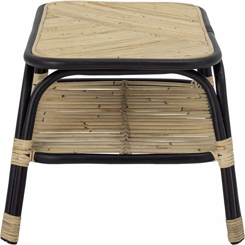 Table latérale en rotin noir Loue - Bloomingville - The Cool Republic