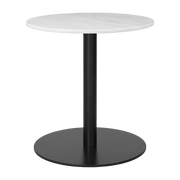 Table lounge ronde en marbre blanc 60 cm Gubi 1.0 - Gubi - The Cool Republic
