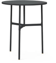 Table noire 80x95,5 Union noir - Normann Copenhagen - The Cool Republic
