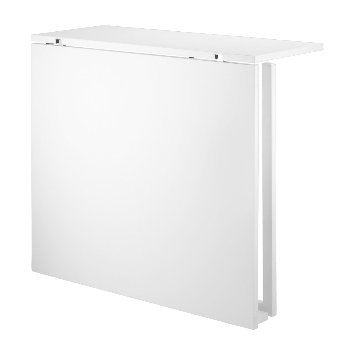 Table pliante blanche en mdf et pieds blancs en acier - String furniture - The Cool Republic