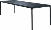 Table rectangulaire 270x90 cm en métal noir FOUR - Houe - The Cool Republic