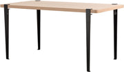 Table rectangulaire avec pieds noir graphite 75 cm Baltazar - TIPTOE - The Cool Republic