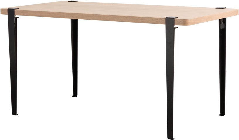 Table rectangulaire avec pieds noir graphite 75 cm Baltazar - TIPTOE - The Cool Republic