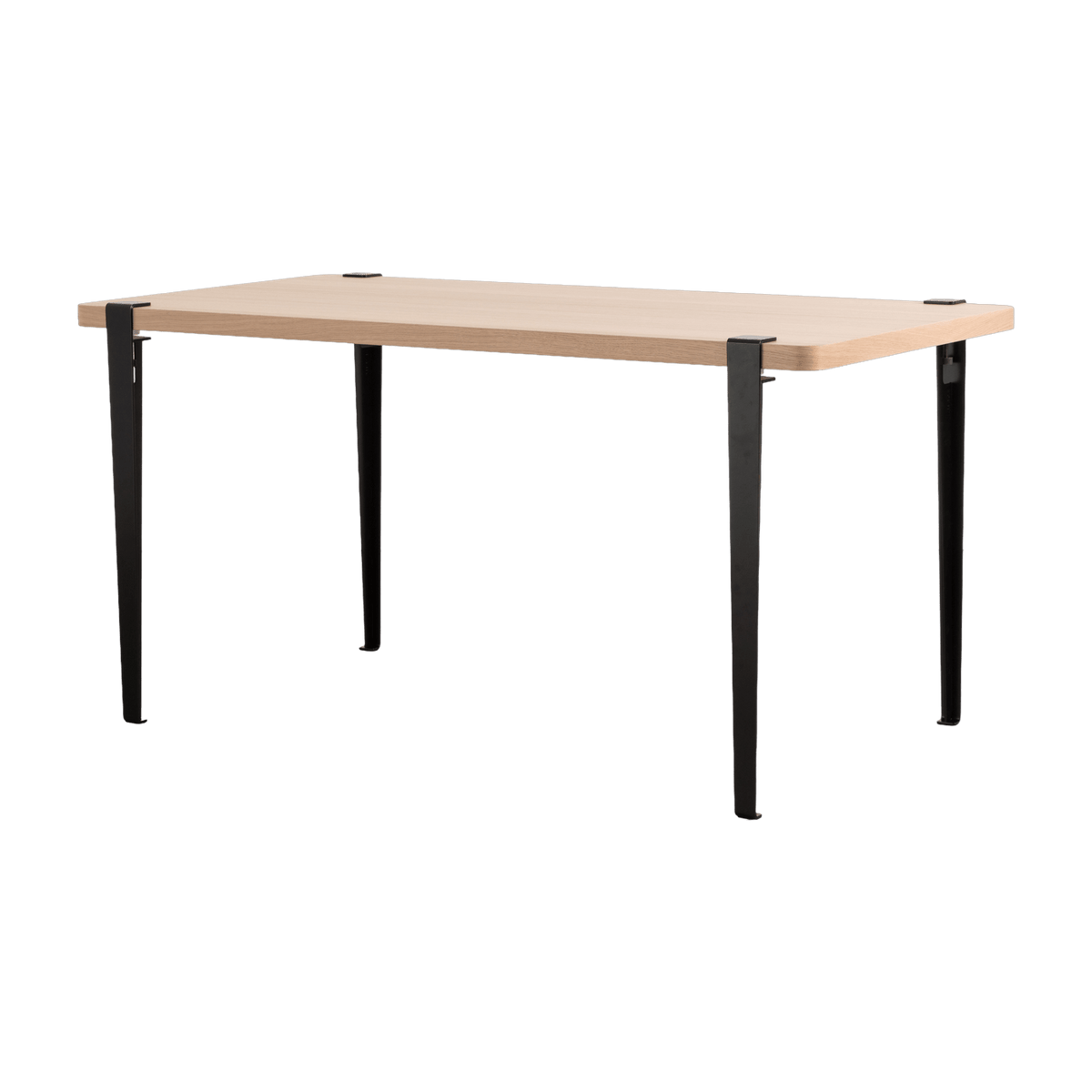 Table rectangulaire avec pieds noir graphite 75 cm Baltazar - TIPTOE - The Cool Republic
