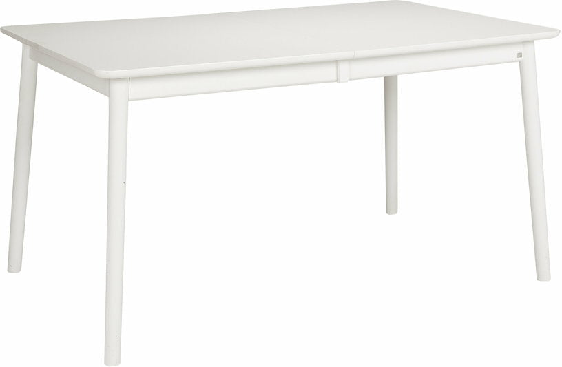 Table rectangulaire en bouleau blanc 140 x 90 cm ZigZag - Hans K - The Cool Republic