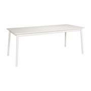 Table rectangulaire en bouleau blanc 140 x 90 cm ZigZag - Hans K - The Cool Republic