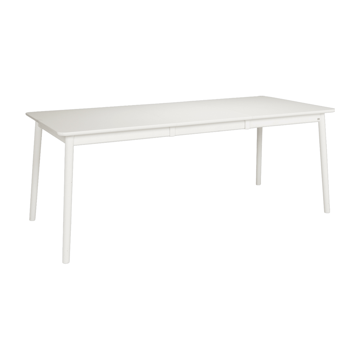 Table rectangulaire en bouleau blanc 140 x 90 cm ZigZag - Hans K - The Cool Republic