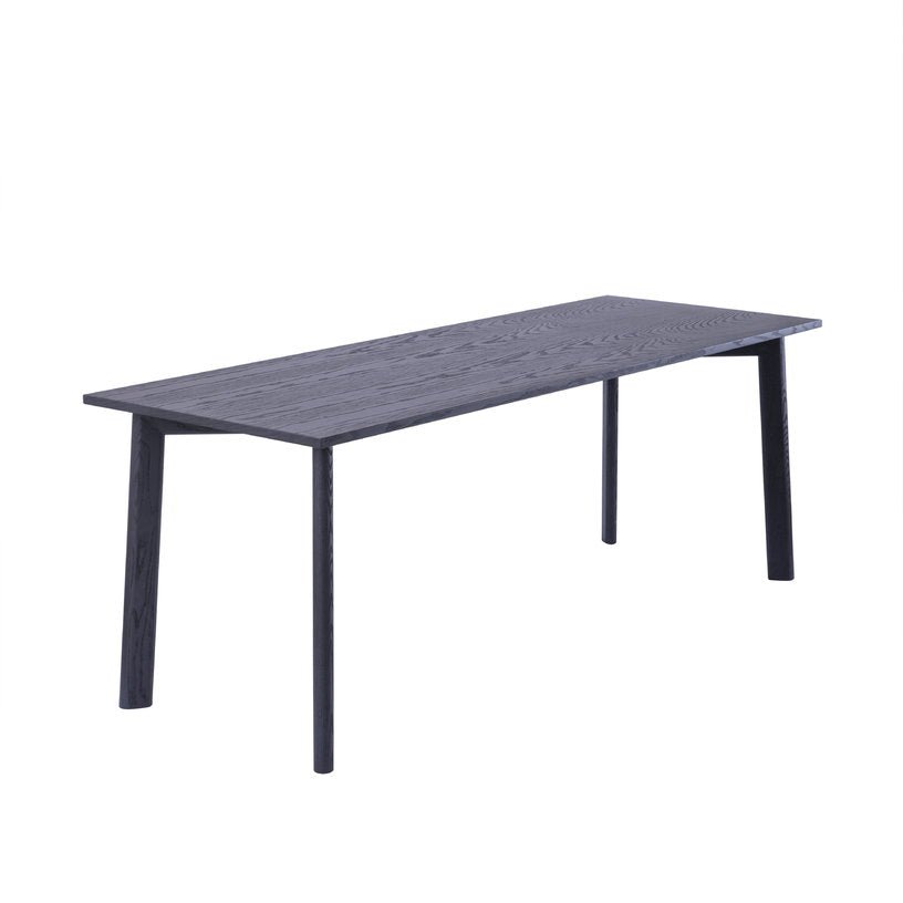 Table rectangulaire en chêne noir Galta - Kann Design - The Cool Republic