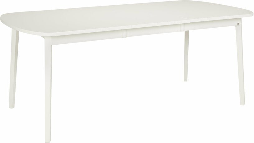Table rectangulaire en MDF et bouleau massif blanc 142 x 90 cm Rainbow - Hans K - The Cool Republic