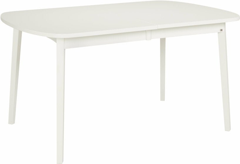 Table rectangulaire en MDF et bouleau massif blanc 142 x 90 cm Rainbow - Hans K - The Cool Republic