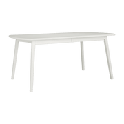 Table rectangulaire en MDF et bouleau massif blanche 162 x 100 cm Rainbow - Hans K - The Cool Republic