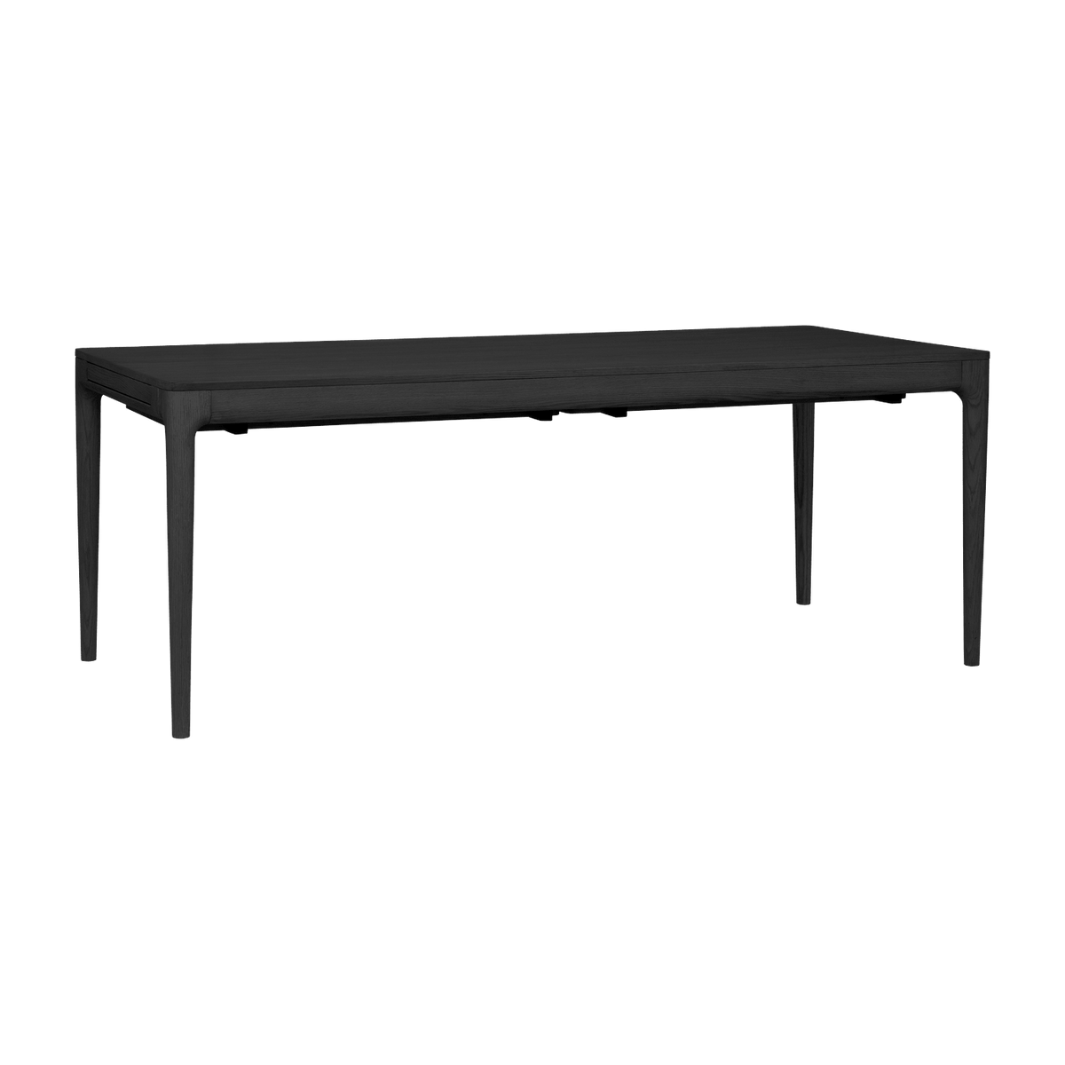 Table rectangulaire extensible en chêne noir 200/300 x 90 cm Heart'n'Soul - UMAGE - The Cool Republic