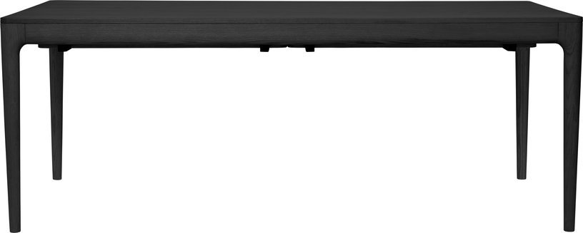 Table rectangulaire extensible en chêne noir 200/300 x 90 cm Heart'n'Soul - UMAGE - The Cool Republic