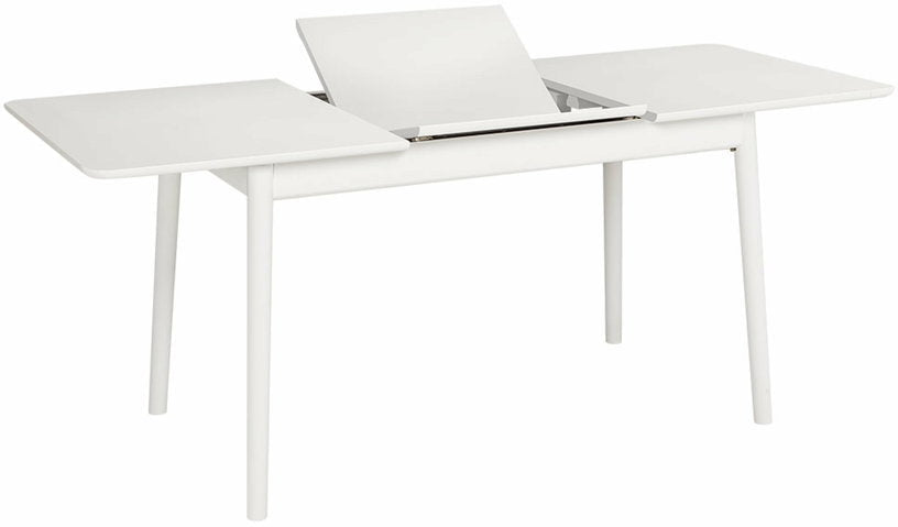 Table rectangulaire papillon en bouleau blanc 127 x 75 cm ZigZag - Hans K - The Cool Republic