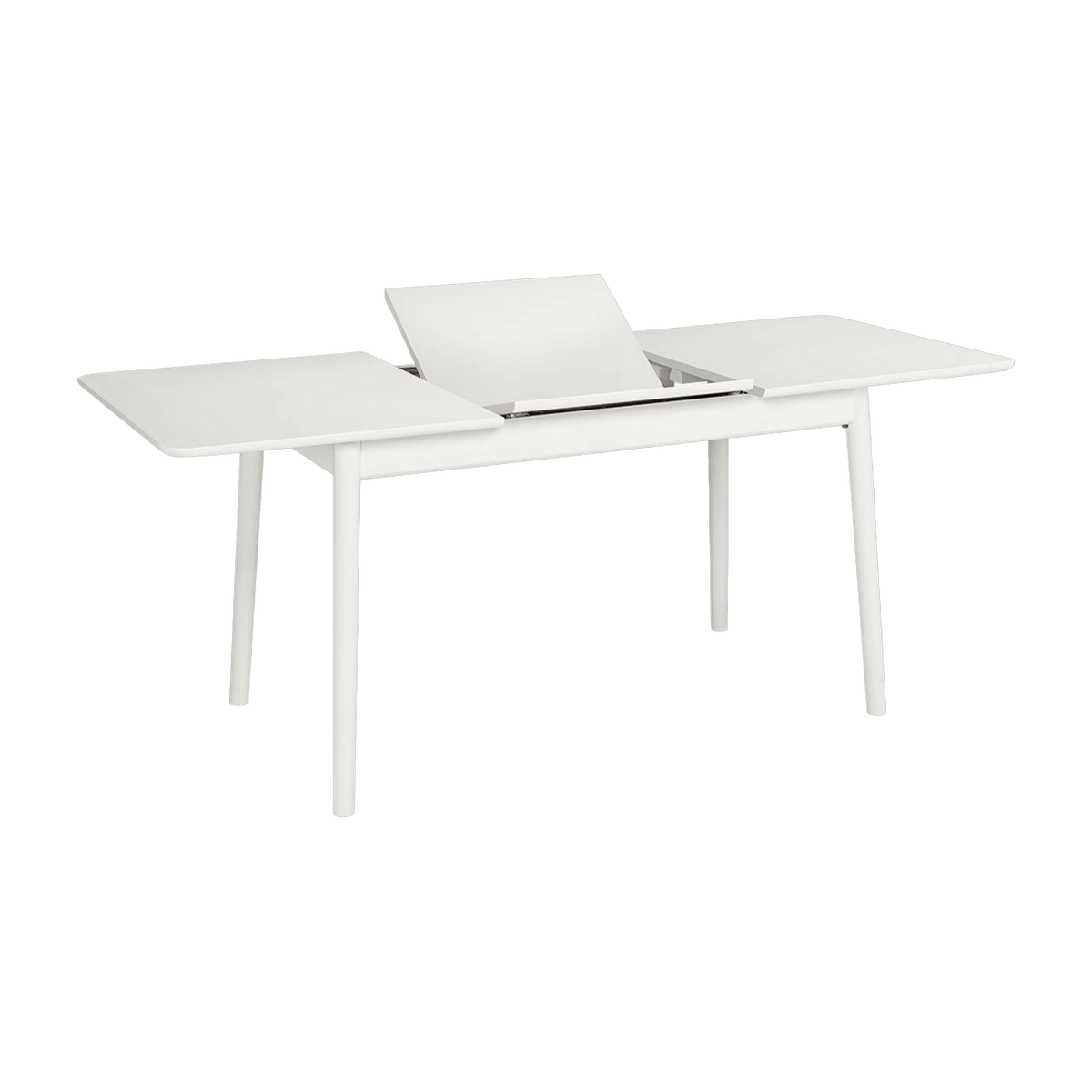 Table rectangulaire papillon en bouleau blanc 127 x 75 cm ZigZag - Hans K - The Cool Republic