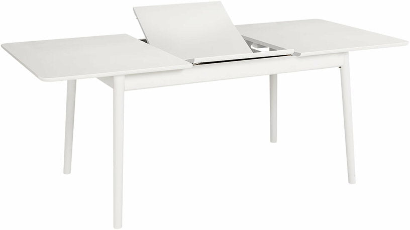 Table rectangulaire papillon en bouleau blanc 140 x 90 cm ZigZag - Hans K - The Cool Republic