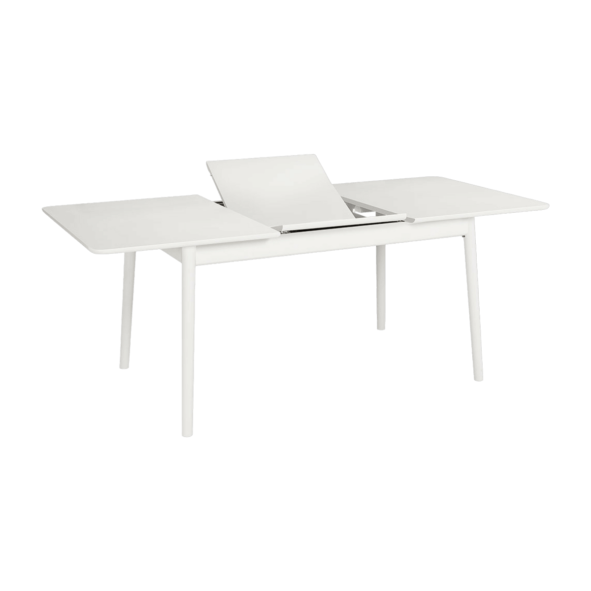 Table rectangulaire papillon en bouleau blanc 140 x 90 cm ZigZag - Hans K - The Cool Republic