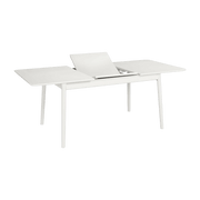 Table rectangulaire papillon en bouleau blanc 140 x 90 cm ZigZag - Hans K - The Cool Republic