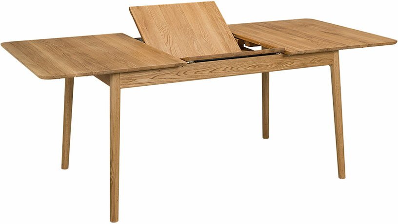 Table rectangulaire papillon en chêne huilé 127 x 75 cm ZigZag - Hans K - The Cool Republic