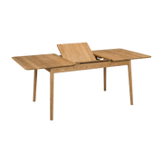 Table rectangulaire papillon en chêne huilé 127 x 75 cm ZigZag - Hans K - The Cool Republic