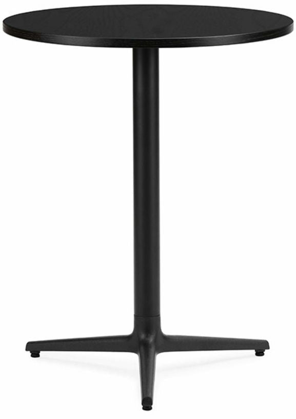 Table ronde 60 cm 3 pieds en bois noir Allez Oak - Normann Copenhagen - The Cool Republic