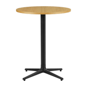 Table ronde 60 cm 4 pieds en bois clair Allez Oak - Normann Copenhagen - The Cool Republic
