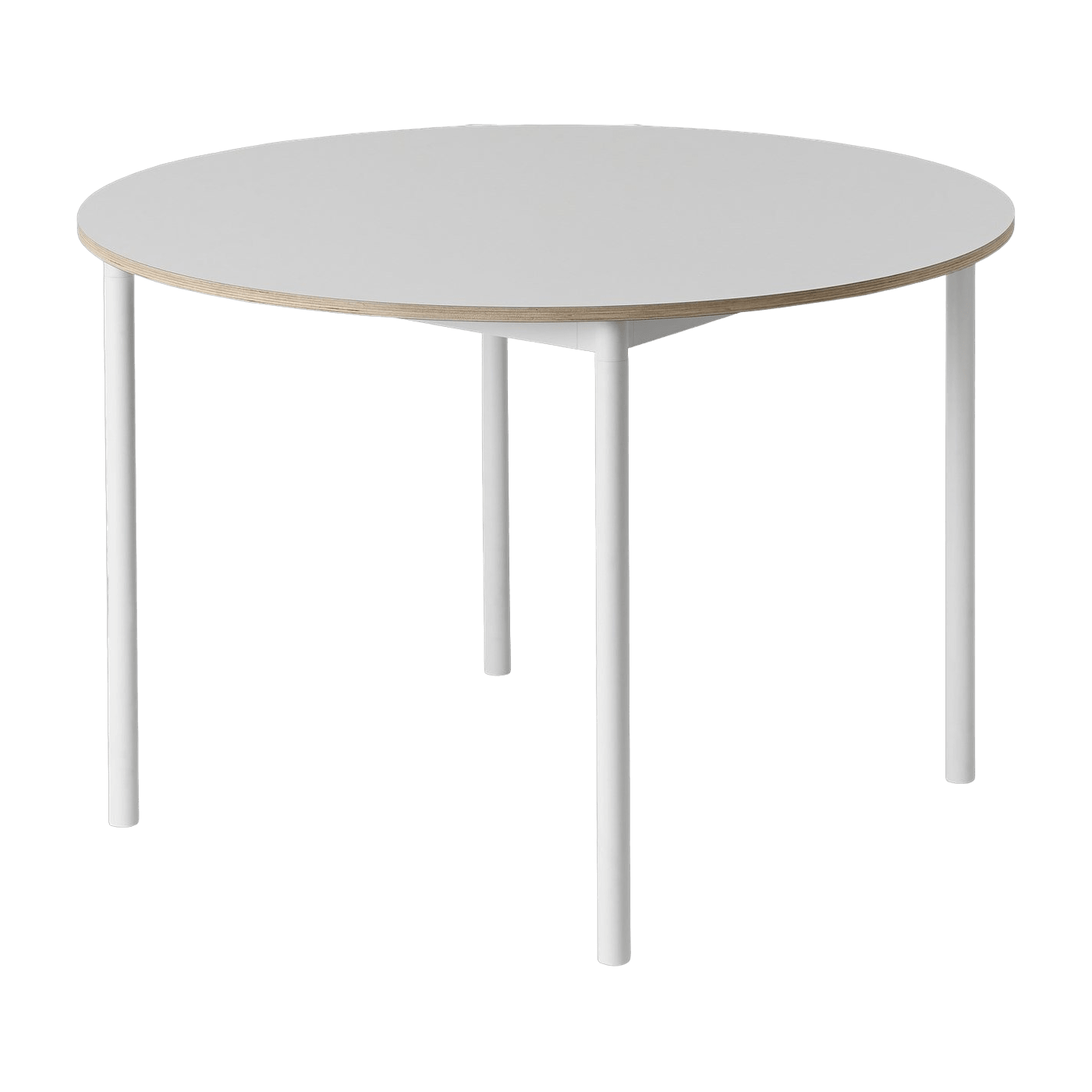 Table ronde blanche Base - Muuto - The Cool Republic
