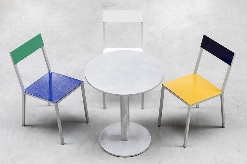 Table ronde en aluminium 65x74cm - valerie_objects - The Cool Republic
