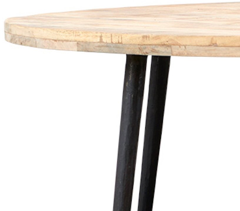 Table ronde en bois naturel Club - House Doctor - The Cool Republic