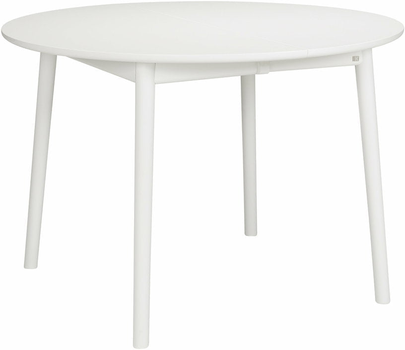 Table ronde en bouleau blanc 110 cm ZigZag - Hans K - The Cool Republic