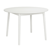 Table ronde en bouleau blanc 110 cm ZigZag - Hans K - The Cool Republic