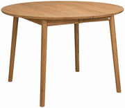 Table ronde en chêne huilé 110 cm ZigZag - Hans K - The Cool Republic