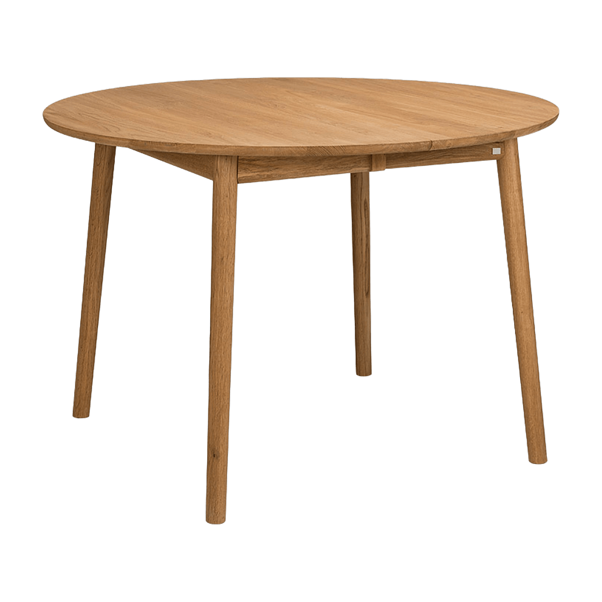 Table ronde en chêne huilé 110 cm ZigZag - Hans K - The Cool Republic