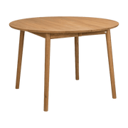 Table ronde en chêne huilé 110 cm ZigZag - Hans K - The Cool Republic