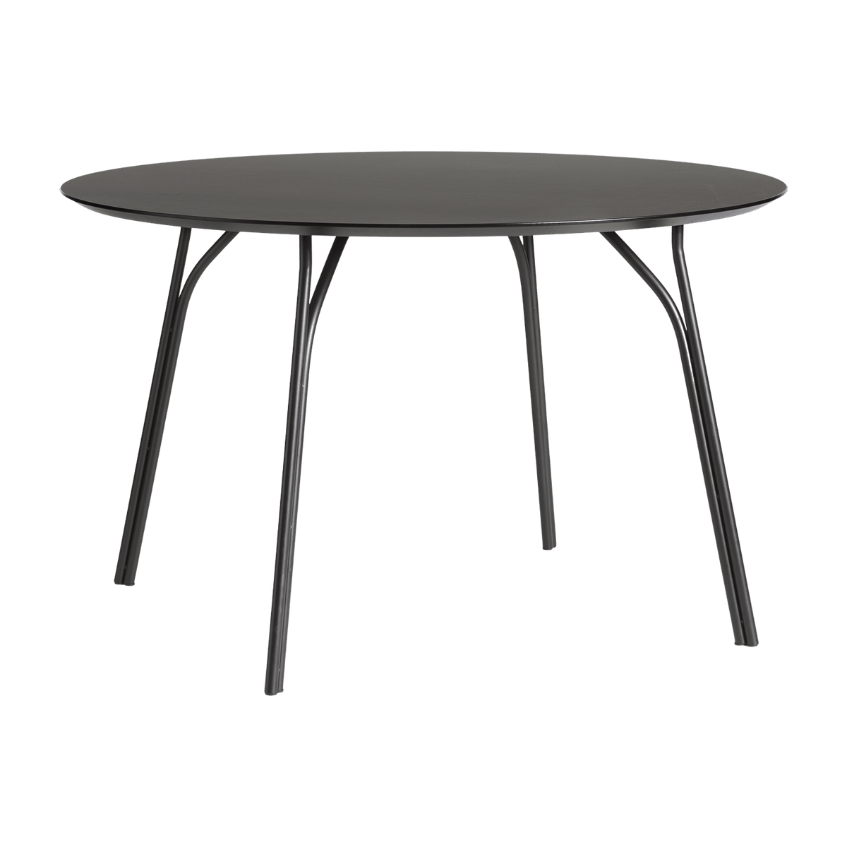 Table ronde noire 120 cm Tree - Woud - The Cool Republic