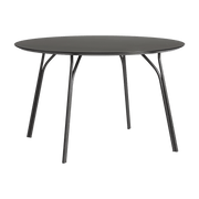 Table ronde noire 120 cm Tree - Woud - The Cool Republic