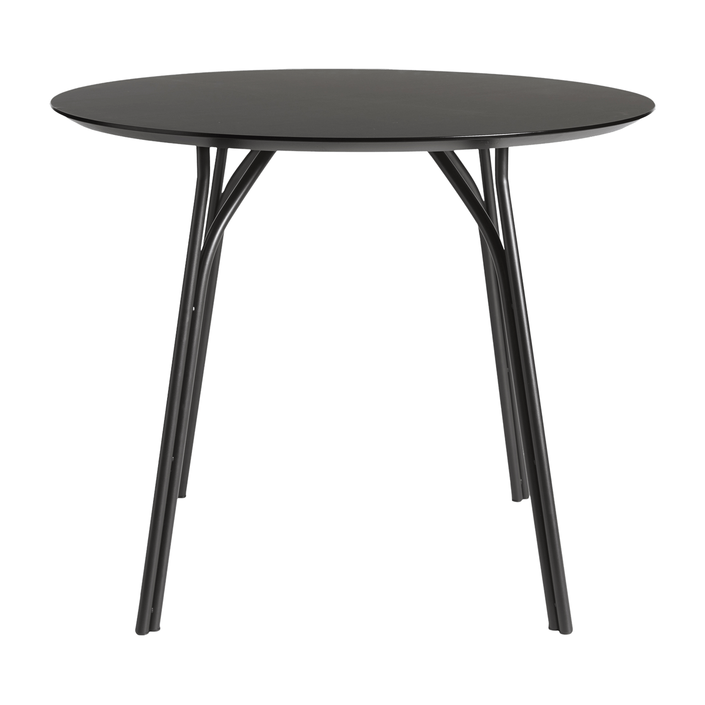 Table ronde noire 90 cm Tree - Woud - The Cool Republic
