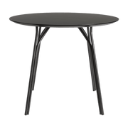 Table ronde noire 90 cm Tree - Woud - The Cool Republic