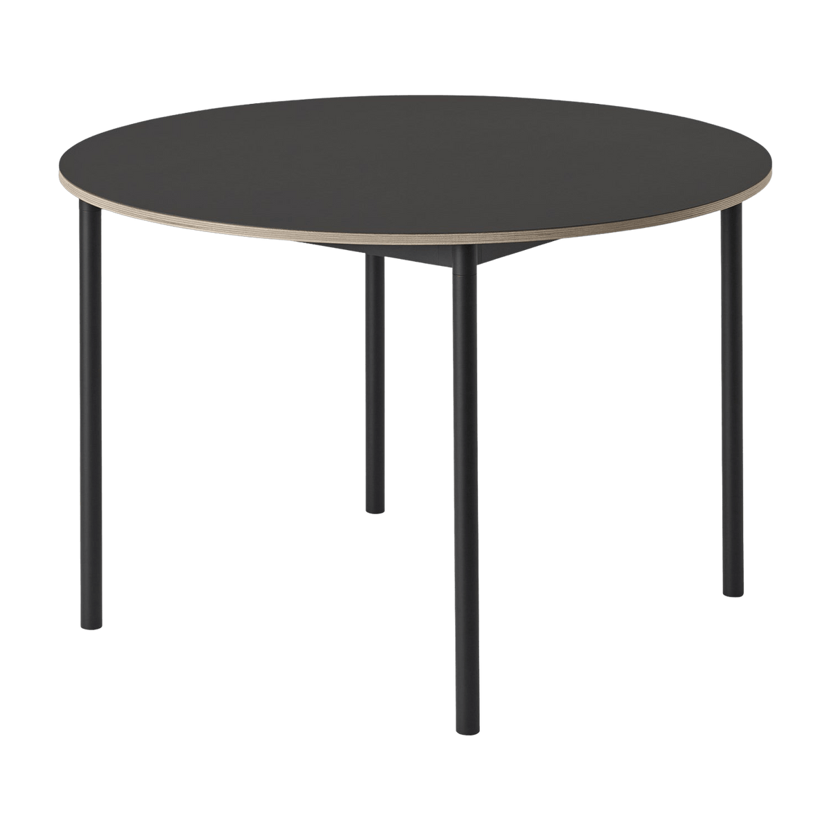 Table ronde noire Base - Muuto - The Cool Republic
