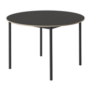 Table ronde noire Base - Muuto - The Cool Republic