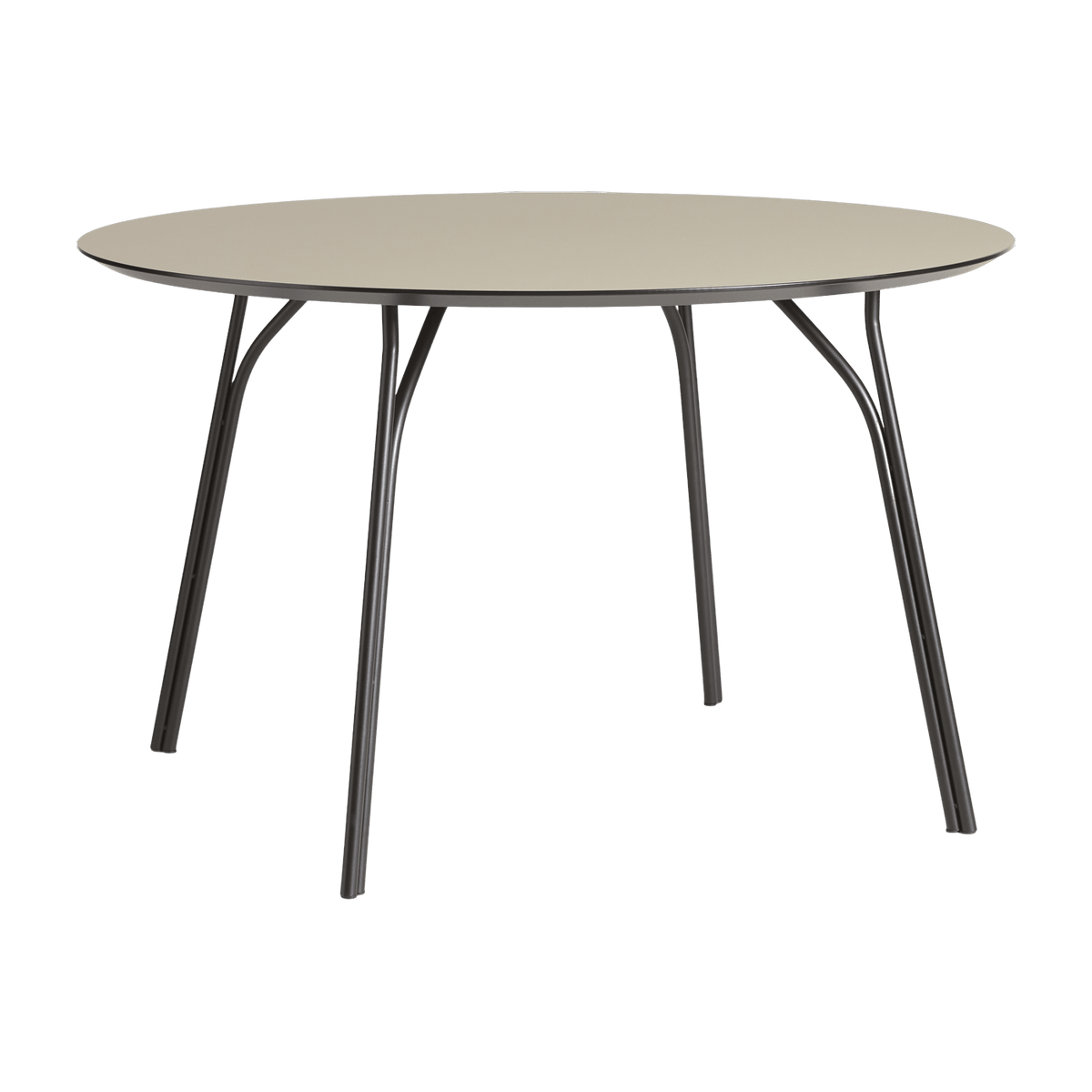 Table ronde taupe 120 cm Tree - Woud - The Cool Republic