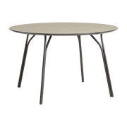 Table ronde taupe 120 cm Tree - Woud - The Cool Republic