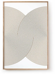 Tableau blanc avec reliefs 40 x 60 cm Foehn - Kōje & Møhe - The Cool Republic