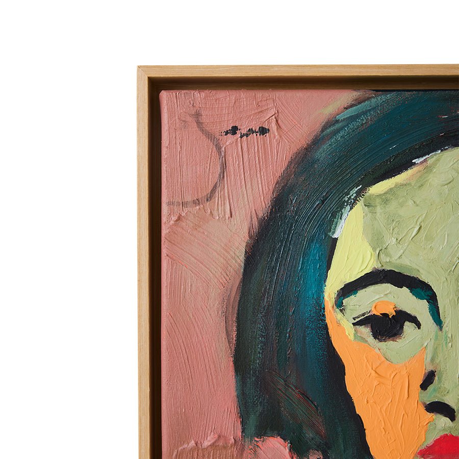 Tableau en bois 43x53cm Self-made - HKliving - The Cool Republic