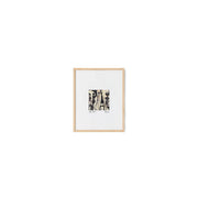 Tableau en bois de chêne 40x50cm Funky ninja's - HKliving - The Cool Republic