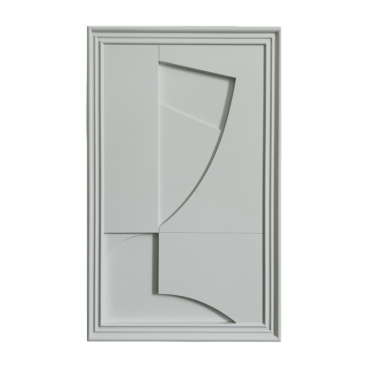 Tableau en bois gris 80 cm Randonne - Likya - The Cool Republic