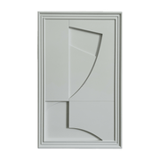 Tableau en bois gris 80 cm Randonne - Likya - The Cool Republic